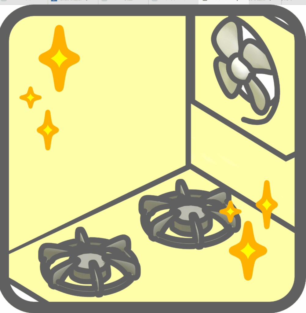 台所のごとくが綺麗なっている画像